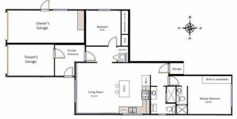 2Bed 2Bath Suite BRAND NEW