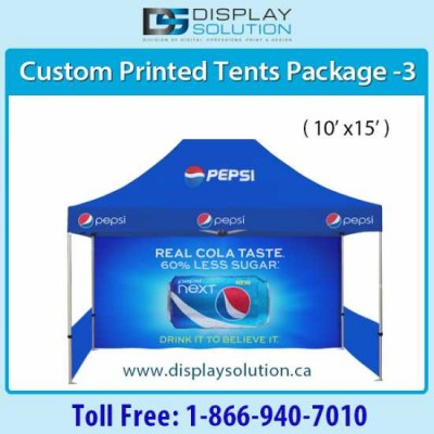 Customizable Popup Canopy Tents with Custom Print