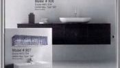 GEN-LITE SPECTRUM 17" BOX CRYSTAL SCONCE (#906) -BNIB! mnx