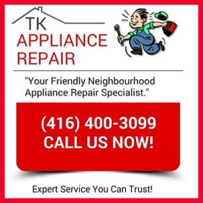 CHEAP APPLIANCE REPAIR! Licensed and Insured (416) 400-3099