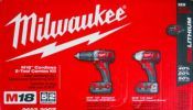 *NEW*Milwaukee M18 Cordless Kit-Hammer Drill-Hex Impact Driver