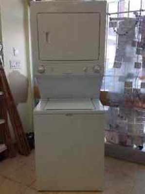 An yr old 27" frigidaire laundry center with warranty for sale
