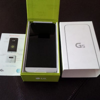LG G5 32GB WHITE (SEALED NEVER BEEN OPENED RECEIPT AVAILABLE)