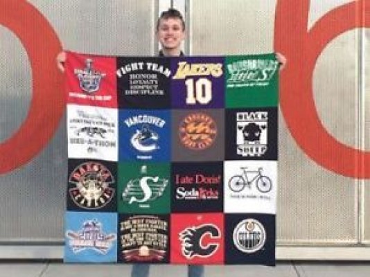 Turn your T-shirts into a Memory Quilt