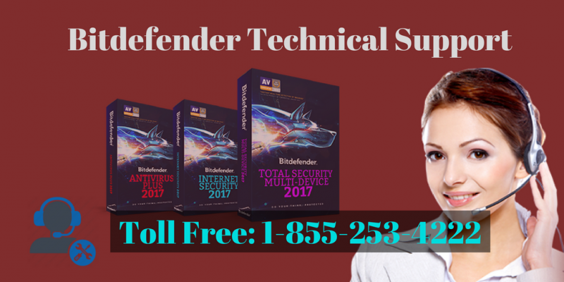 Technical Support Number 1-855-253-4222 for Bitdefender Antivirus